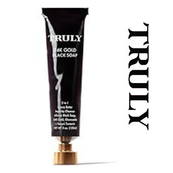 Truly - Organic 24K Gold Black Soap - Picture 6 of 6